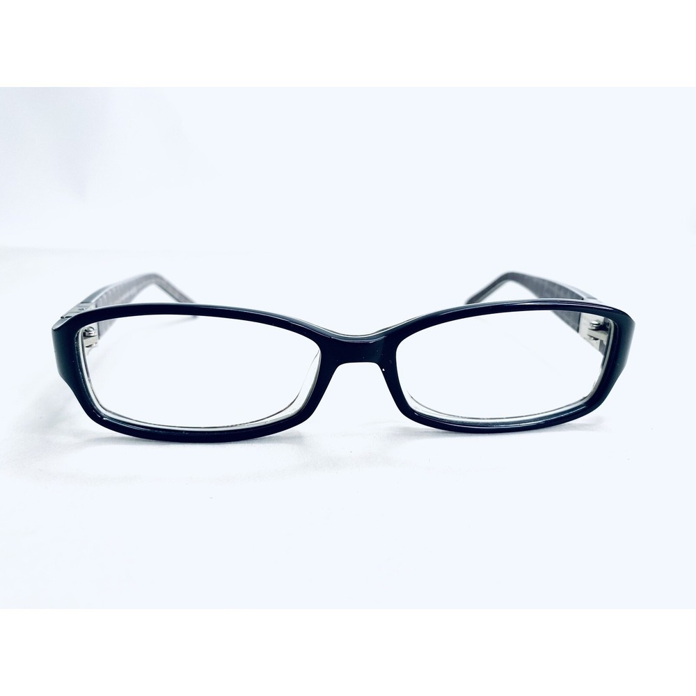 Kate Spade Black Rectangular Frame Eyeglasses Italy Florence 0JDH 53 16 130